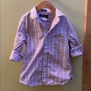 Crew cuts striped button down shirt
